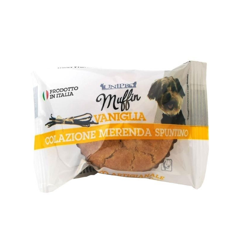 Snack per Cani Muffin Aroma Vaniglia prodotto artigianale 30g Unipro