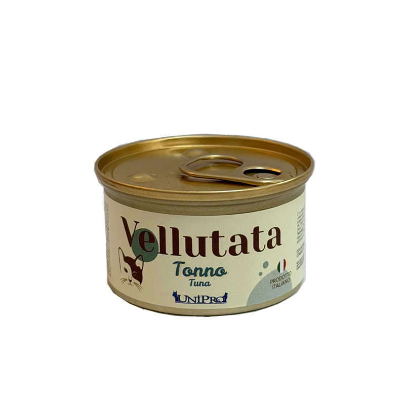 Vellutata alimento umido completo per Gatti Tonno 85g Unipro