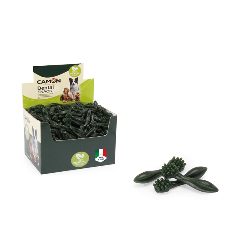 Snack per Cani Dental Snacks Vegetal Spazzolini 11 cm sfuso cane Camon AB525