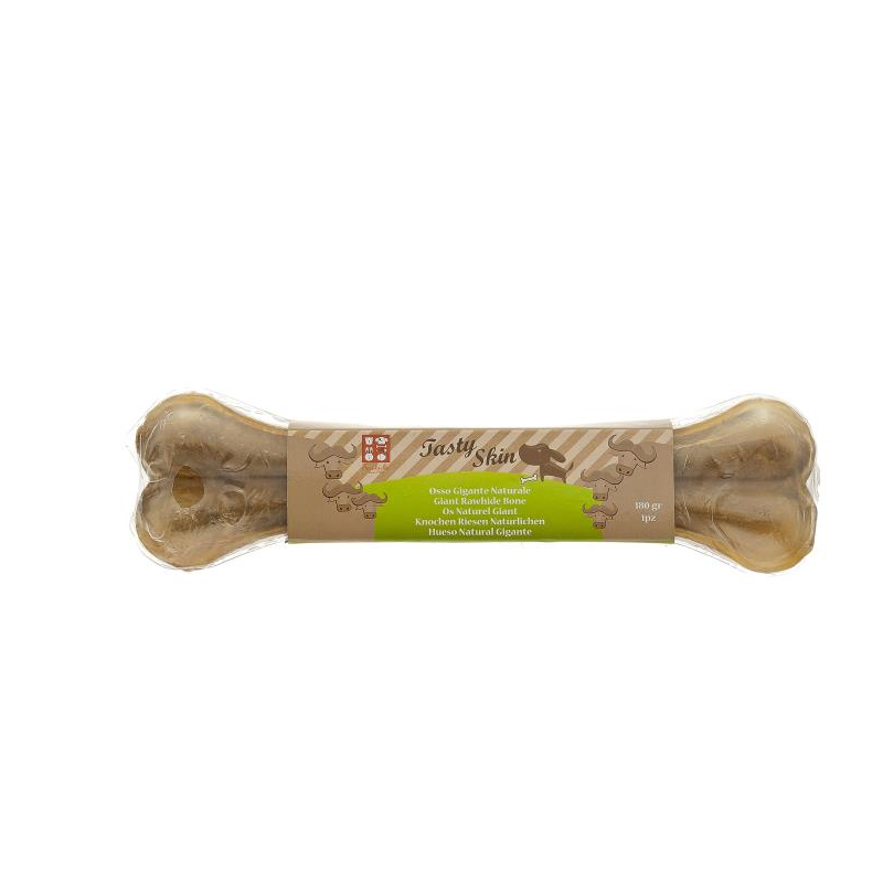 Snacks per Cani Osso Gigante Naturale 180g 21cm Ferribiella GTT022A