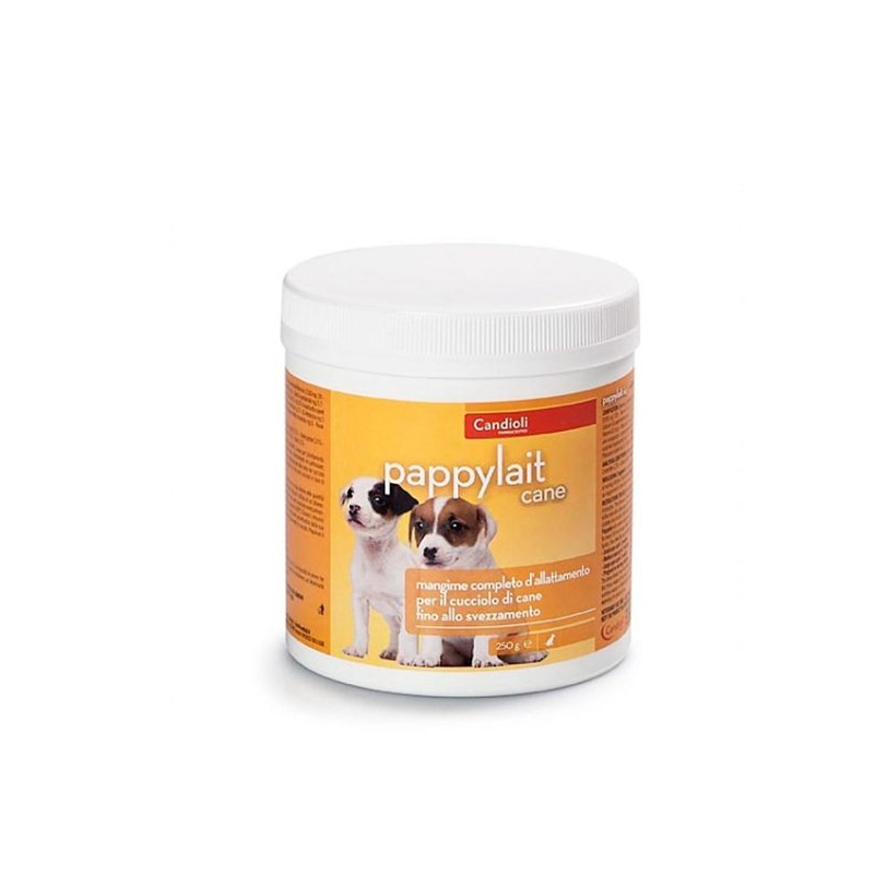 Pappylait Cane 250g Candioli Mangime completo d’allattamento per cani cuccioli