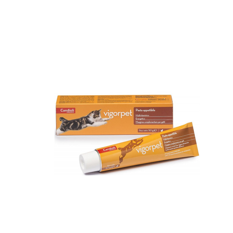 Vigorpet pasta per Gatti multivitaminico energetico gatto 50g Candioli